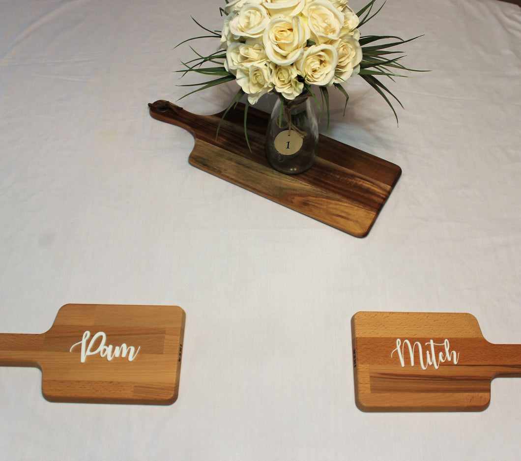 Wedding Table Names