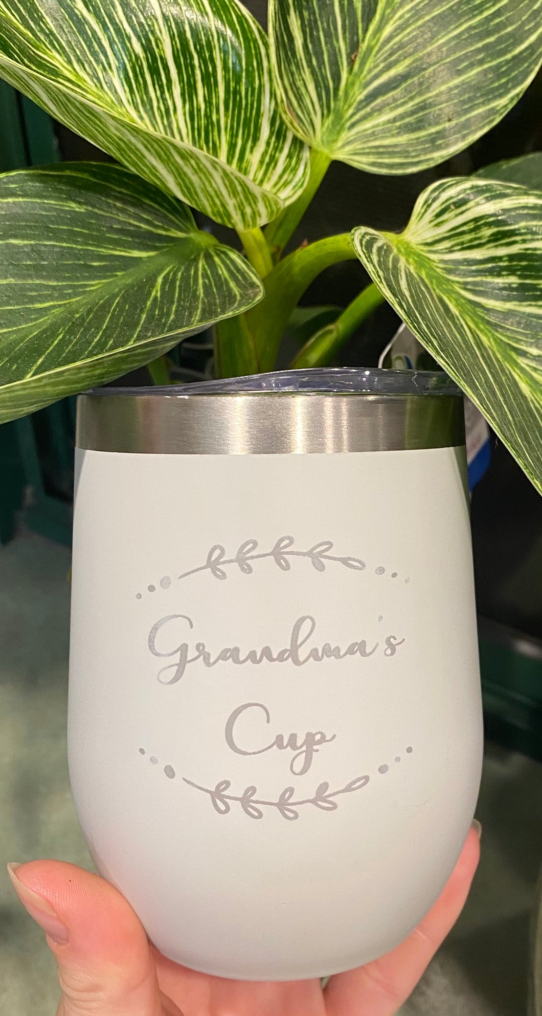 Grandmas Cup 250ml Powder Coated Stainless Steel Tumbler Cup