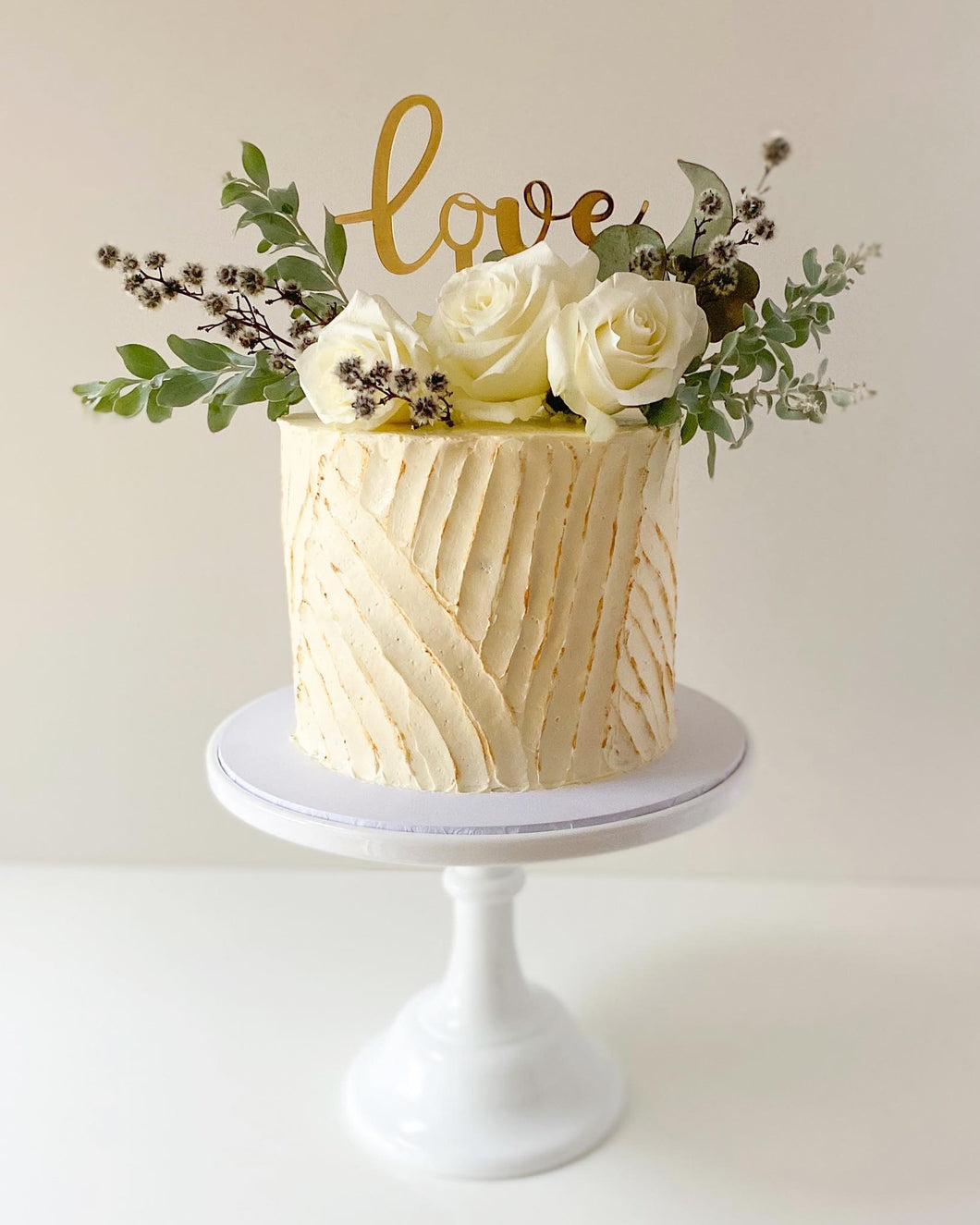 Love Cake Topper