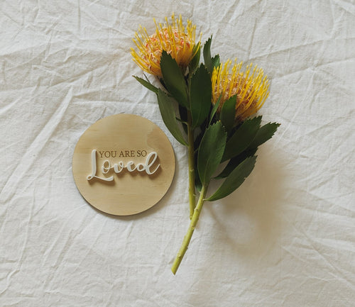 You are so Loved Plaque