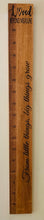 Wooden Height Ruler