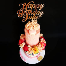Happy Birthday *name* Cake Topper