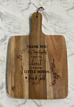 Personalised Teacher’s Chopping Board Gift