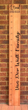 Wooden Height Ruler