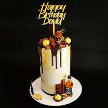 Happy Birthday *name* Cake Topper
