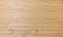 *Name* love heart Kitchen Chopping Board