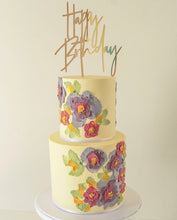 Happy Birthday -long text- Cake Topper