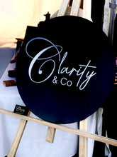 700mm Round Acrylic Business Sign