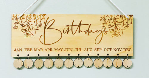 Birthday Board