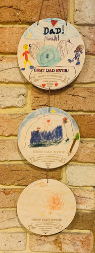 Happy Fathers DayWooden Plaque