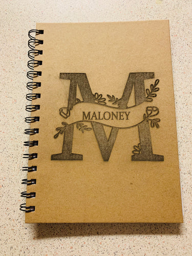 A5 Teacher Name Notebook